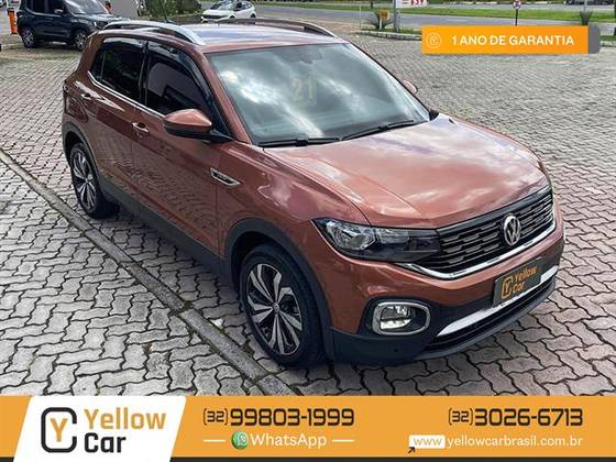 VOLKSWAGEN T-CROSS 1.4 250 TSI TOTAL FLEX HIGHLINE AUTOMÁTICO
